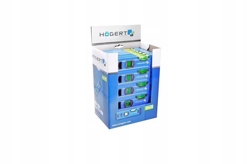 Aluminium Waterpas 20cm - Precisie & Duurzaamheid von Högert, Blau – Produktbild