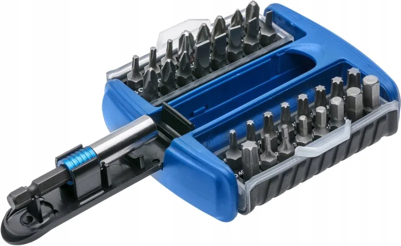 Bitset 33 Delen - Schroefbits met Magnetische Houder van Högert – productafbeelding