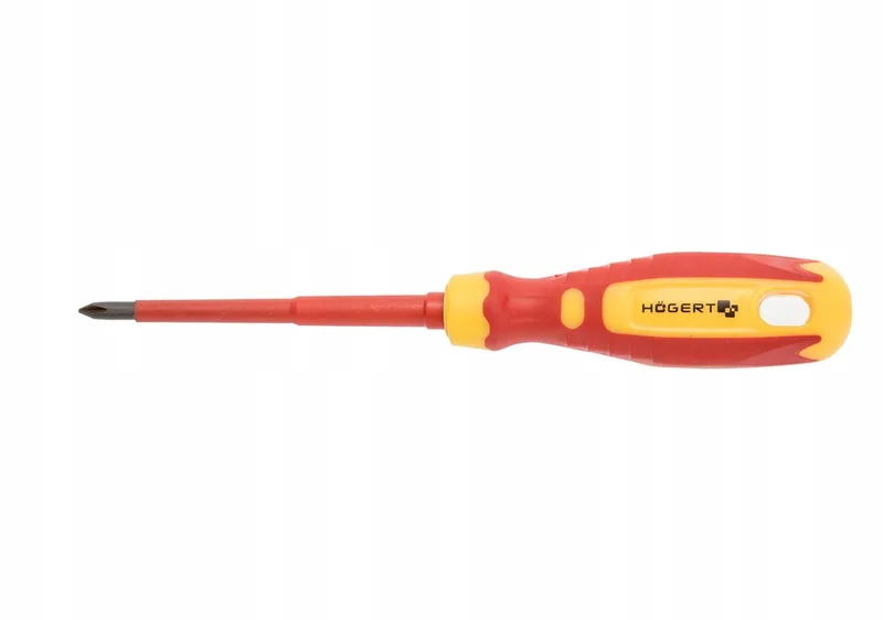 Geïsoleerde Kruiskopschroevendraaier PH1 Slim 1000V 100mm van Högert – productafbeelding