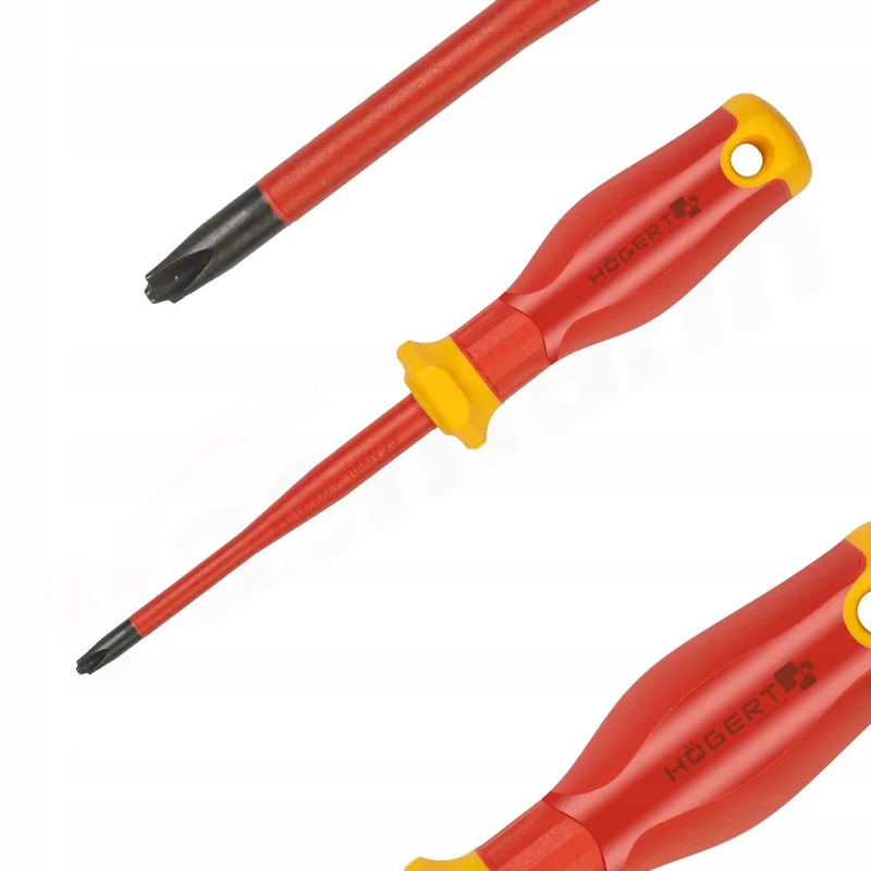Geïsoleerde Schroevendraaier PH2/SL6 100mm, 1000V SLIM S2 by Högert – product image