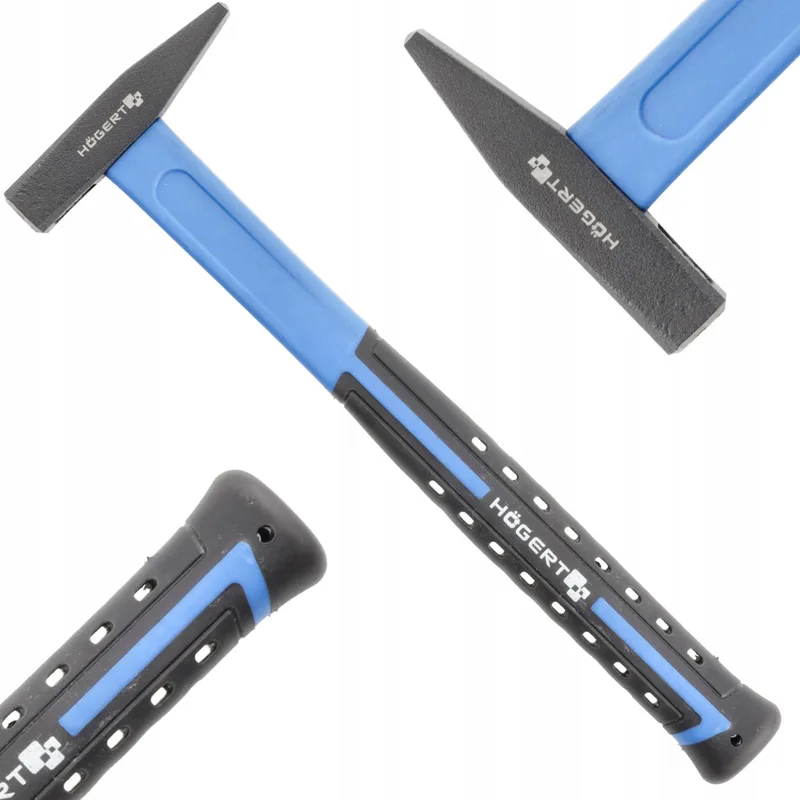 HT3B021 Metaalbewerking Hamer 100g Glasvezel Handvat van Högert – productafbeelding
