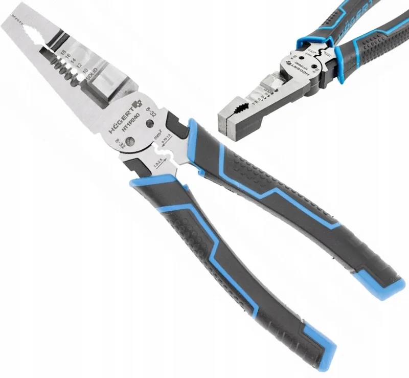 Hybride Multifunctionele Tang 9-in-1 voor Isolatie 0,75-2,5 mm² by Högert, Black – product image
