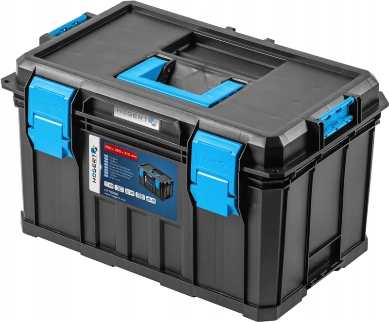 Modulaire Gereedschapskist - Robuust & Praktisch von Högert, Blau – Produktbild