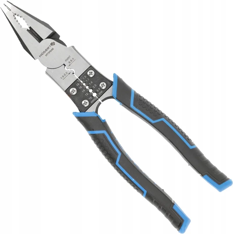 Multifunctionele Tang 9-in-1 CRV 60, 215 mm von Högert, Blau – Produktbild