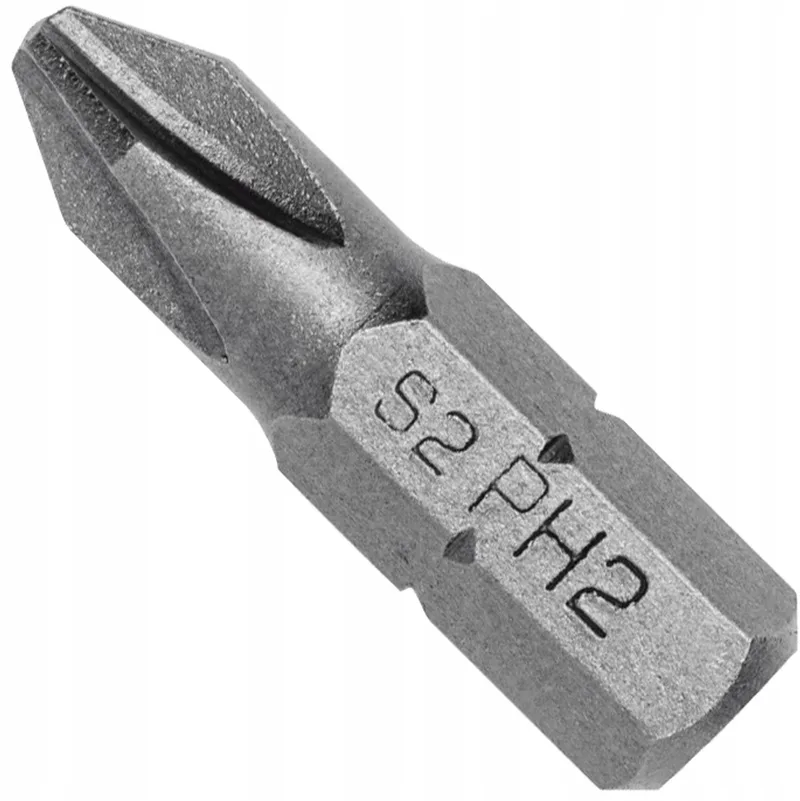 PH3 Schroefbits 25mm S2 Staal 5 stuks van Högert – productafbeelding