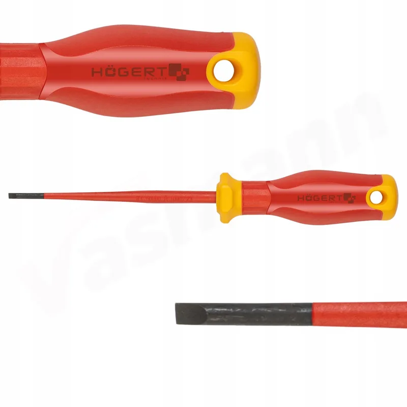 Platte Schroevendraaier 3x100mm 1000V SLIM S2 - Geïsoleerd by Högert – product image