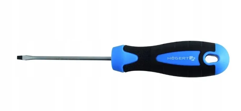 Tournevis pour vis à fente en acier, 3 x 75 mm de Högert, Noir – image du produit