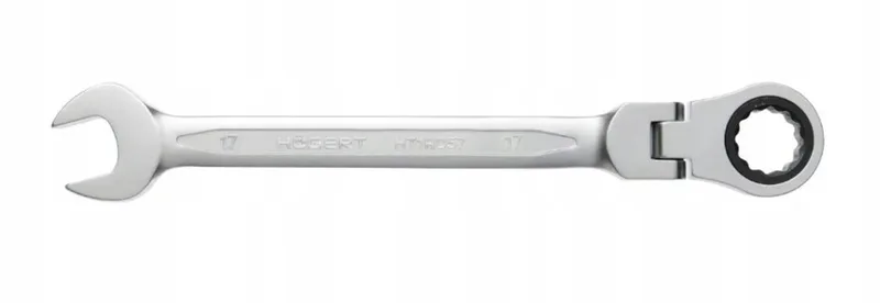 clé mixte à cliquet en acier avec articulation, 21 mm de Högert – image du produit