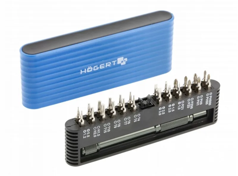 Schroevendraaier Bit Set 25 Delig - HT1S273 de Högert – image du produit