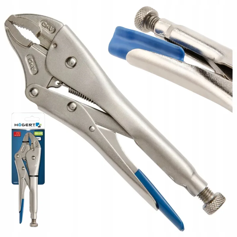 Tangen met Ronde Bekken 250mm - Draadknipper by Högert, Blue – product image