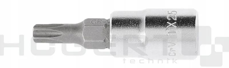 Torx inbussleutel 1/4'' T8 hoger - kwaliteit en duurzaamheid by Högert – product image