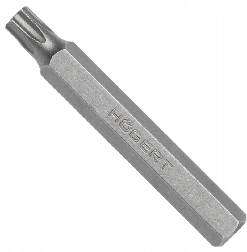 TORX T20 schroefbits 75 mm, 10 mm schacht, 2 stuks van Högert – productafbeelding