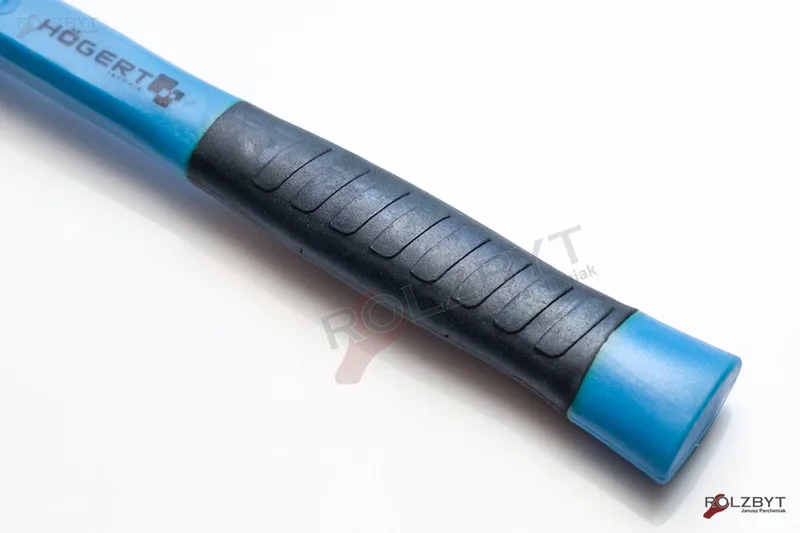 Rückschlagfreier Schonhammer mit Glasfasergriff, 680 g von Högert – Produktbild