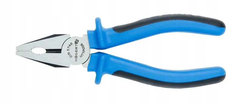 Universele Tang 200 mm - CrV Staal, Ergonomische Handgreep by Högert, Blue – product image