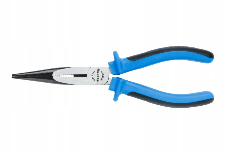 Flachrundzange aus Stahl mit 2K-Griff, 160 mm von Högert – Produktbild