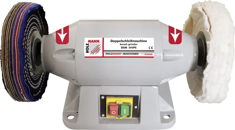 DSM200PS_400V DSM200PS_400V Poliermaschine 900 W 200 mm by Holzmann – product image