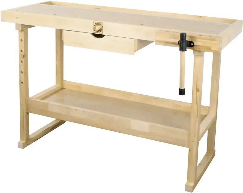 H050100001 Werkbank (B x H x T) 1260 x 840 x 610 mm de Holzmann – image du produit