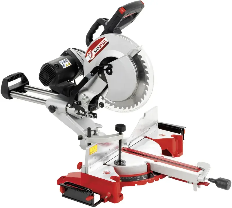 Maschinen KAP305JL_230V Afkort-, kap- en verstekzaag 1600 W 305 mm 30 mm van Holzmann – productafbeelding 1 van 4
