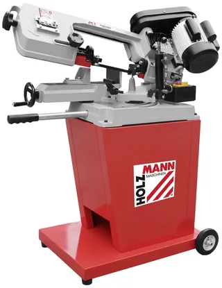Metallbandsäge BS128HDR_230V 230 V 550 W Sägeblatt-Länge 1638 mm de Holzmann – image du produit 1 sur 2