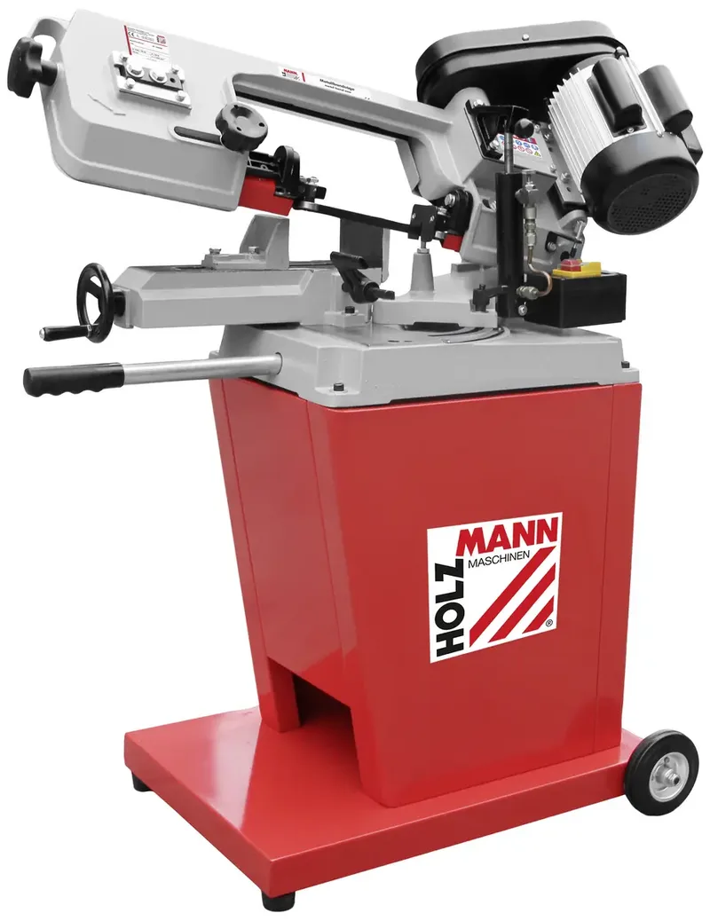 Metallbandsäge BS128HDR_230V 230 V 550 W Sägeblatt-Länge 1638 mm de Holzmann – image du produit 1 sur 2