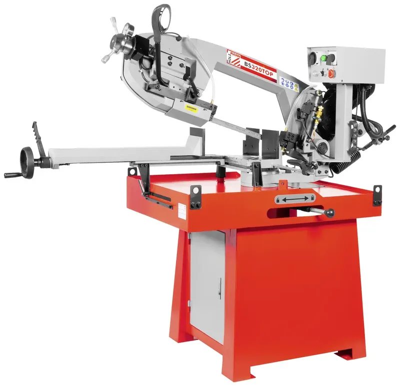 Metallbandsäge BS320TOP_400V 400 V 1100 W Sägeblatt-Länge 2680 mm von Holzmann – Produktbild 1 von 2