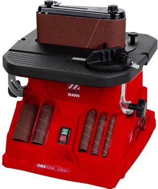 OBS100A_230V OBS100A_230V Bandschuurmachine 450 W 10 cm Incl. accessoires van Holzmann – productafbeelding 1 van 4