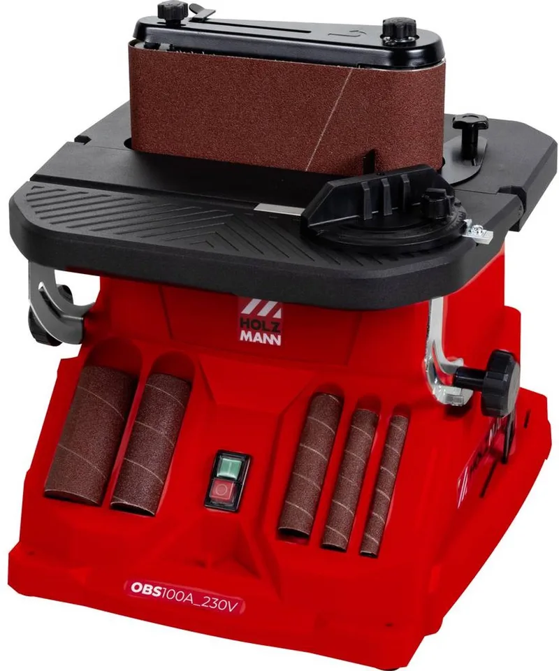 OBS100A_230V OBS100A_230V Bandschuurmachine 450 W 10 cm Incl. accessoires van Holzmann – productafbeelding 1 van 4