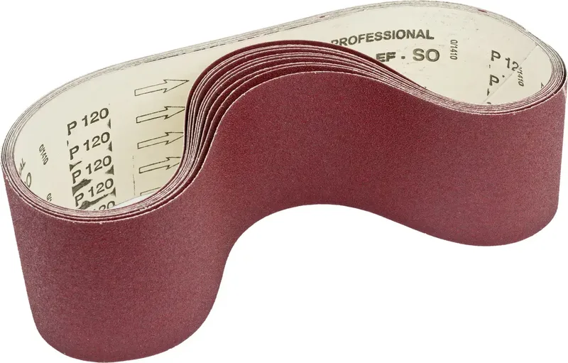 SB1220SET Schleifband-Set Körnung (num) 60, 80, 100, 120 10 St. von Holzmann – Produktbild