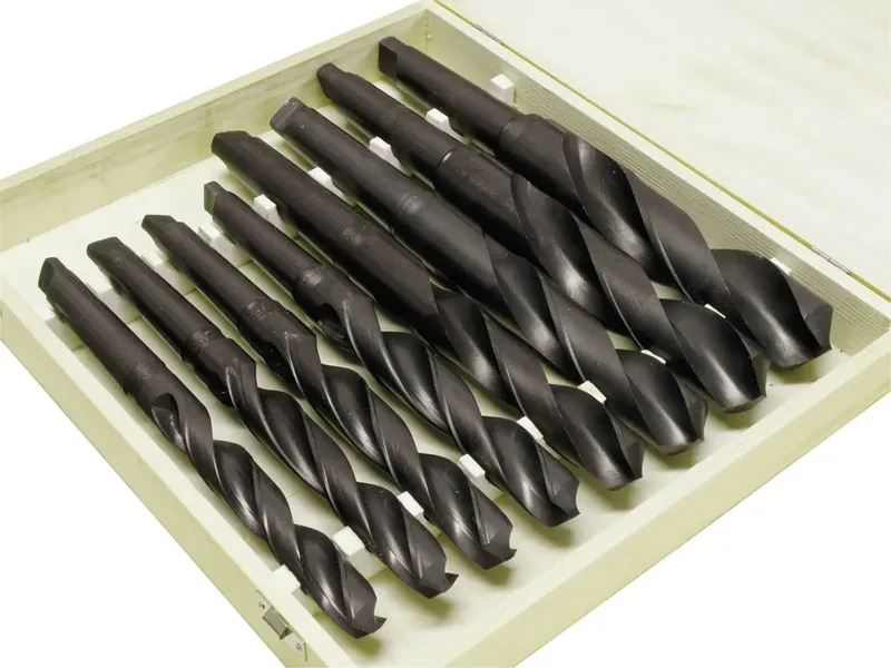 SPSMK34 SPSMK34 HSS Metall-Spiralbohrer-Set 8teilig 24 mm, 26 mm, 28 mm, 30 mm, 32 mm, 36 mm, 40 mm, 44 mm MK3, MK4 1 Set by Holzmann – product image