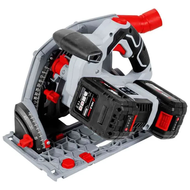 TAS165AKKU Akku-Tauchsäge Schnitttiefe max. (90°) 59 mm inkl. Akku 20 V 4000 mAh van Holzmann – productafbeelding 3 van 6