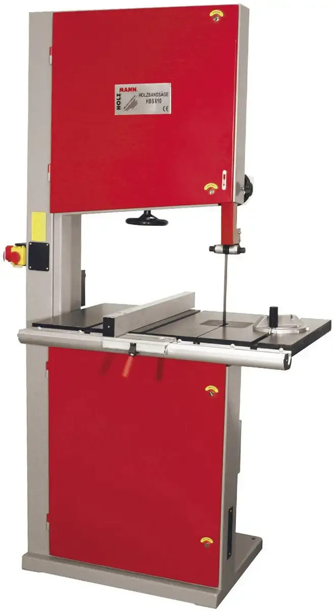 Tischbandsäge HBS610_230V Schnitttiefe (max.) 310 mm 230 V 3000 W Sägeblatt-Länge 4080 mm van Holzmann – productafbeelding