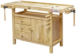 WB138C Hobelbank (B x H x T) 1380 x 840 x 620 mm fra Holzmann – produktbillede 1 af 2