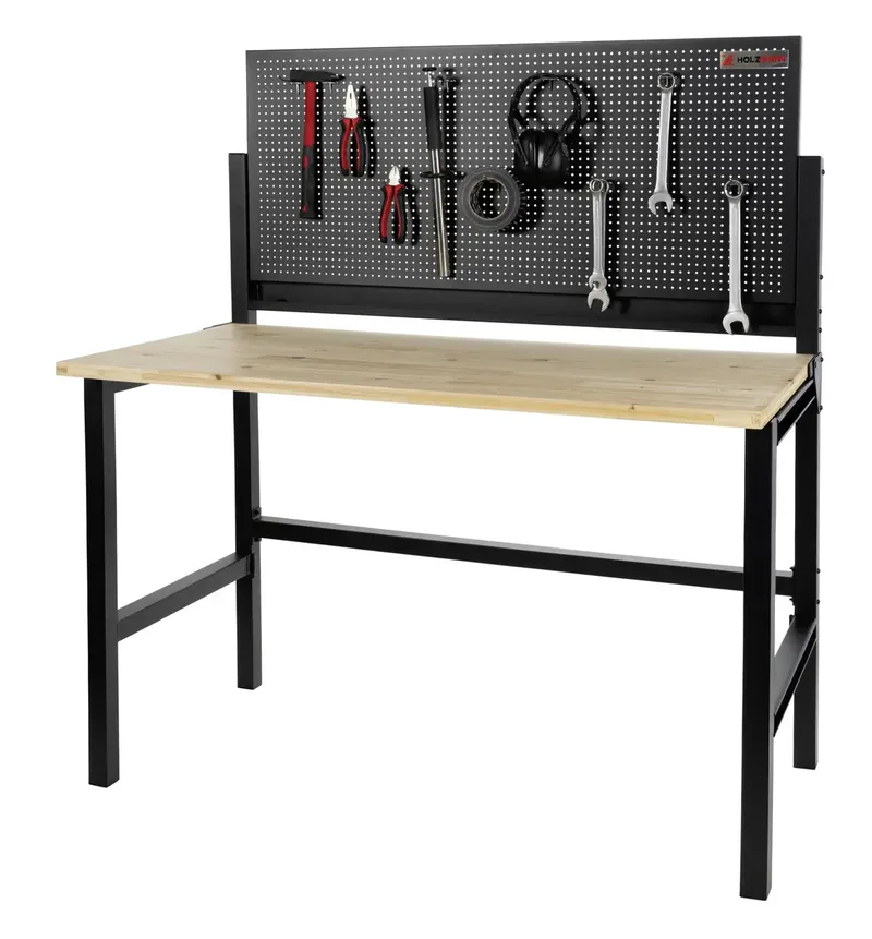 WB142FOLD Inklapbare werkbank (b x h x d) 1215 x 1420 x 646 mm by Holzmann – product image 2 of 3