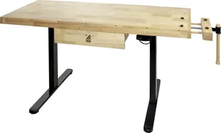 Maschinen WB150ELIFT_230V Établi de menuisier (l x H x P) 1365 x 1220 x 500 mm de Holzmann – image du produit 1 sur 2