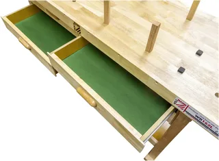 WB162L Hobelbank (B x H x T) 1625 x 860 x 510 mm de Holzmann – image du produit 2 sur 2