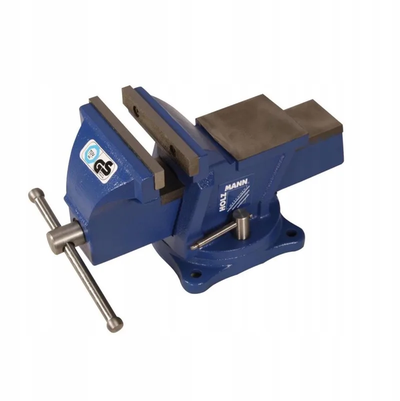 WBS125N bankschroef 125mm, draaibaar met aambeeld de Holzmann – image du produit