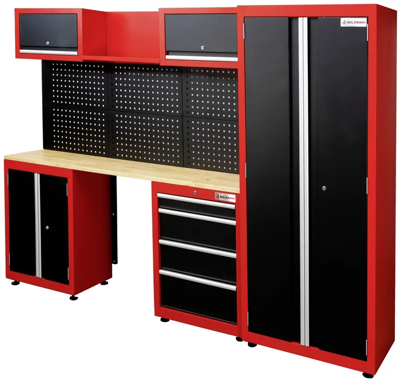 WESS13 Werkbank (B x H x T) 2592 x 1830 x 458 mm de Holzmann – image du produit 1 sur 2