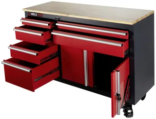 WEWA1216SET Werkbank (B x H x T) 1518 x 990 x 604 mm fra Holzmann – produktbillede 2 af 2