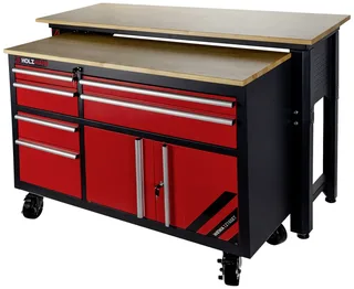 WEWA1216SET Werkbank (B x H x T) 1518 x 990 x 604 mm fra Holzmann – produktbillede 1 af 2