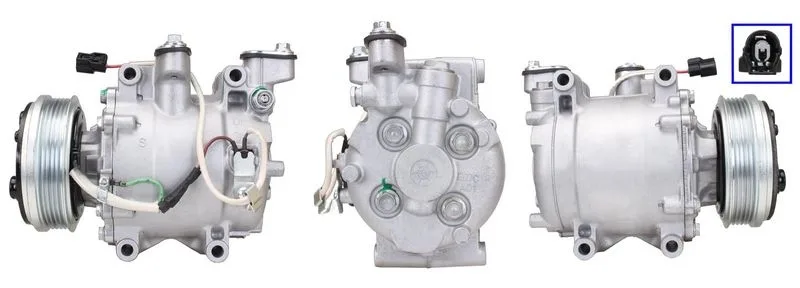 Compressor, airconditioning 510990 fra Honda – produktbillede