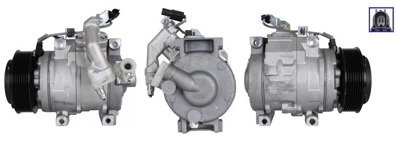 Compressor, airconditioning 511135 de Honda – image du produit