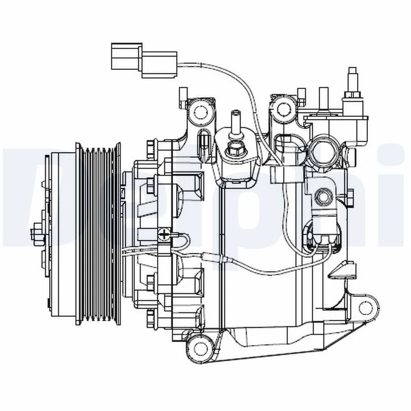 Compressor, airconditioning CS20503 von Honda – Produktbild