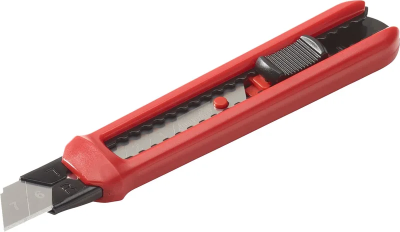 Afbreekmes SPP 18A met schuifsysteem by Hultafors, Red – product image