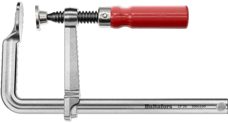 Lijmklem CF 20 met houten handvat OP=OP de Hultafors, Argent – image du produit