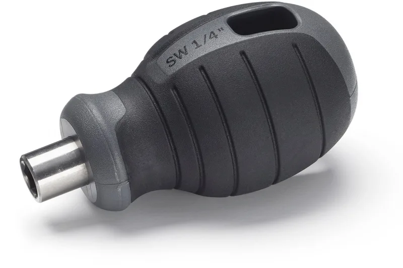 Stubby Bitschroevendraaier 1/4 = 6,35 mm voor normale zeskant bits von Hultafors, Neutraal – Produktbild