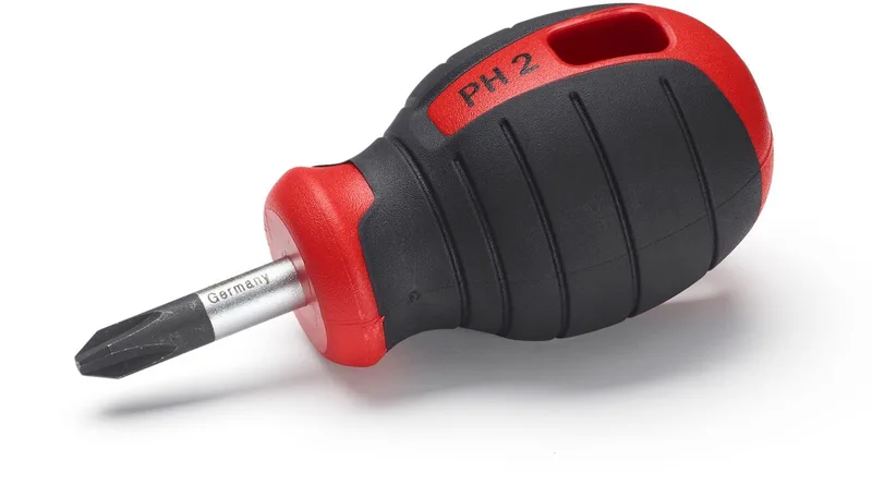 Stubby Phillips Schroevendraaier, PH2 x 25 mm van Hultafors, Neutraal – productafbeelding