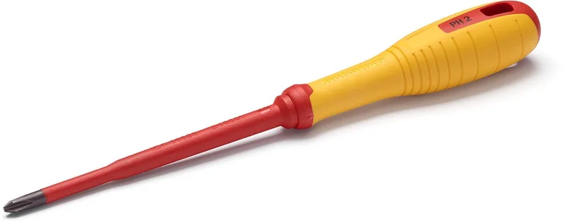 VDE Phillips Schroevendraaier, PH0 x 60 mm voor elektra met geisoleerde kling en greep by Hultafors, Neutraal – product image