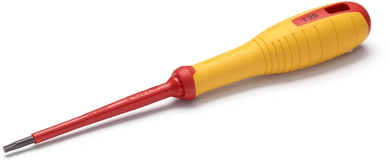 VDE Torx® Schroevendraaier, TX10 x 100 mm voor elektra met geïsoleerde kling en greep de Hultafors, Neutraal – image du produit
