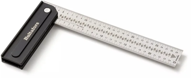 Winkelhaak Quattro 27, instelbaar en inklapbaar! - Super Haak! de Hultafors, Argent – image du produit