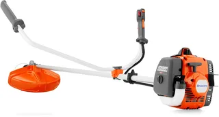 129R Benzine Bosmaaier - 27,6cc X-Torq® Motor, 43cm Snijbreedte, Stierhoorngreep incl. Grasmes & Draagriem van Husqvarna – productafbeelding 1 van 5